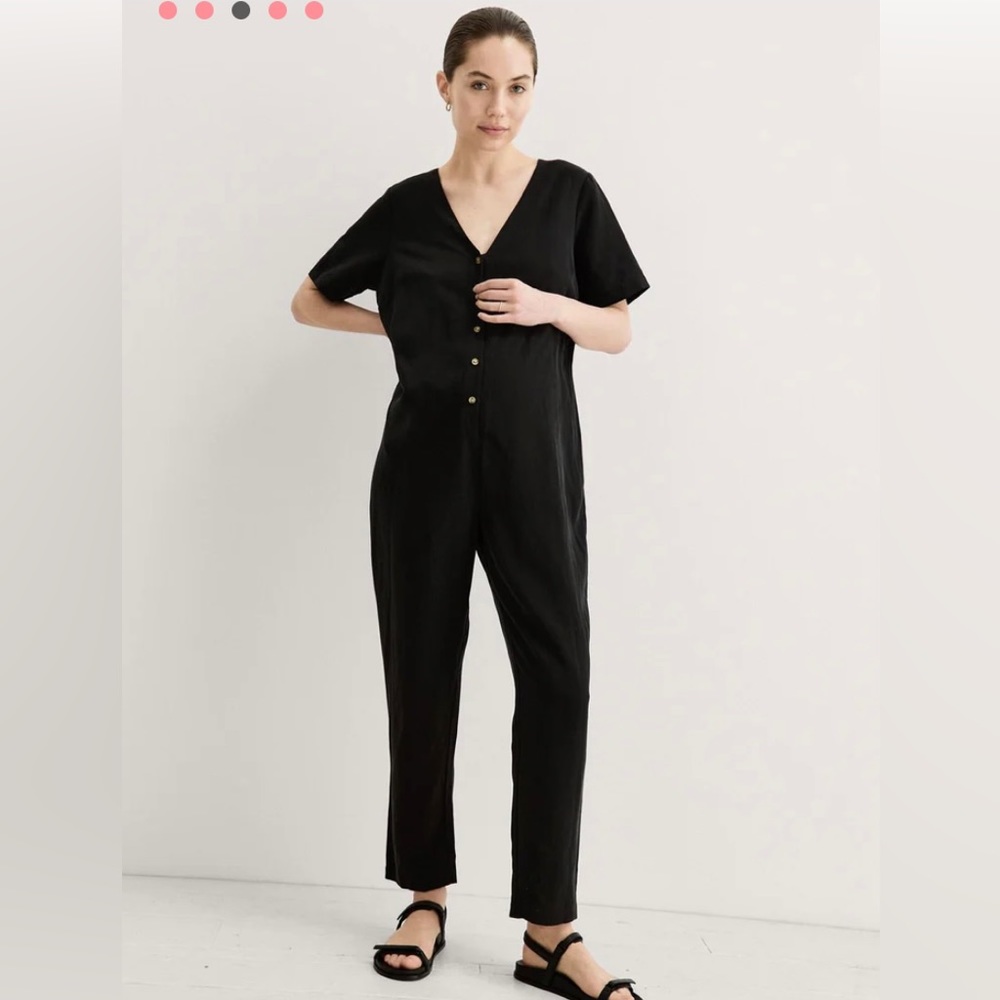 Hatch Maternity Noelle Jumpsuit.